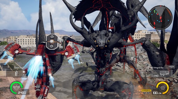 Screenshot 2 of EARTH DEFENSE FORCE: IRON RAIN