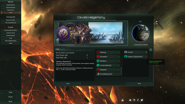 Screenshot 3 of Stellaris: Lithoids Species Pack