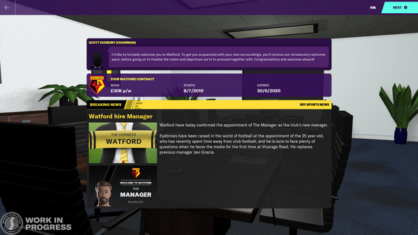 Screenshot 1 of Football Manager 2020