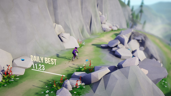Screenshot 2 of Lonely Mountains: Downhill
