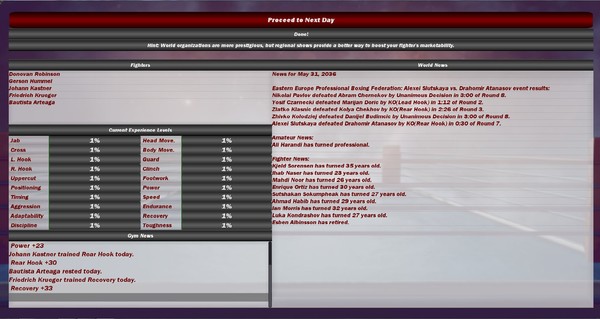Screenshot 5 of World Boxing Manager