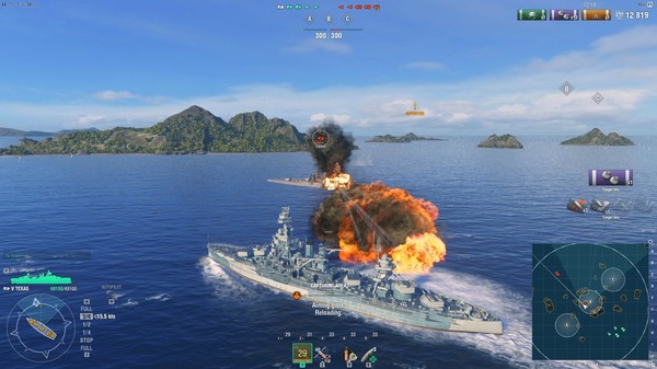 Screenshot 2 of World of Warships - Texas Pack
