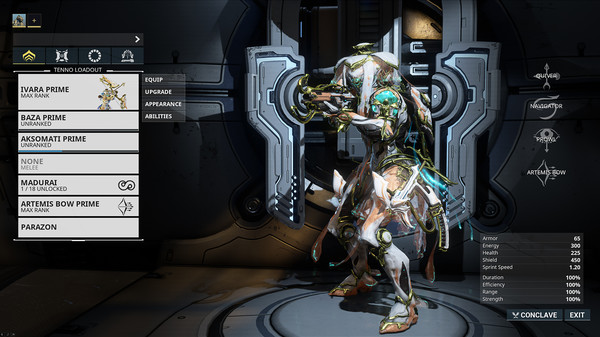 Screenshot 7 of Warframe Ivara Prime Access: Artemis Bow Pack