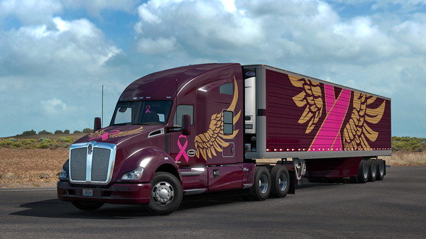 Screenshot 1 of American Truck Simulator - Pink Ribbon Charity Pack