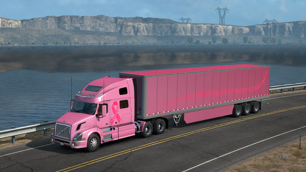 Screenshot 2 of American Truck Simulator - Pink Ribbon Charity Pack