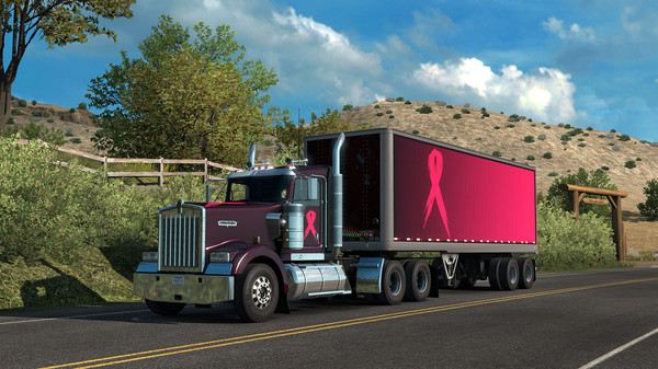 Screenshot 3 of American Truck Simulator - Pink Ribbon Charity Pack