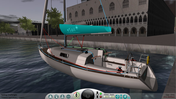 Screenshot 4 of eSail Sailing Simulator