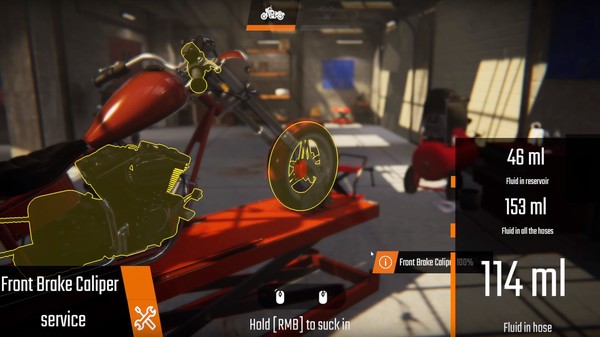 Screenshot 6 of Biker Garage: Mechanic Simulator