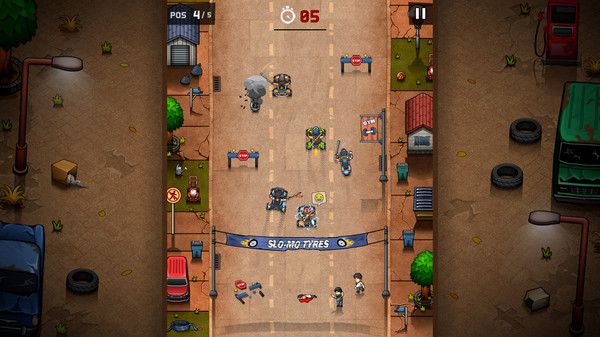 Screenshot 5 of Rude Racers: 2D Combat Racing