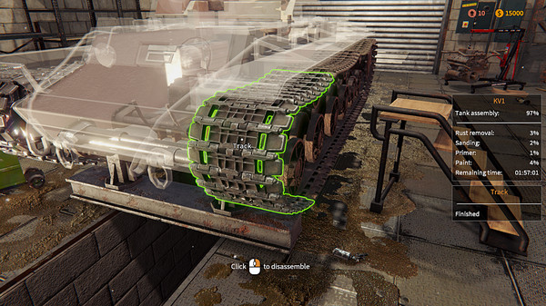 Screenshot 21 of Tank Mechanic Simulator