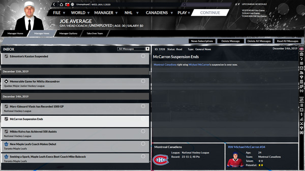 Screenshot 21 of Franchise Hockey Manager 6