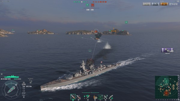 Screenshot 2 of World of Warships — Admiral Graf Spee Pack