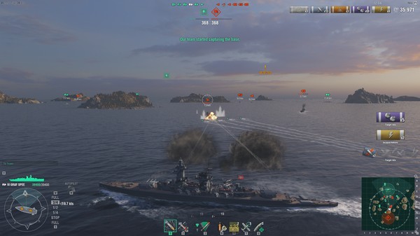 Screenshot 4 of World of Warships — Admiral Graf Spee Pack