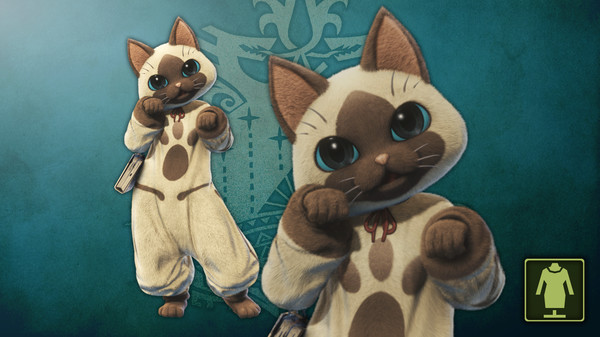 Screenshot 1 of Monster Hunter: World - The Handler's Friendly Felyne Costume