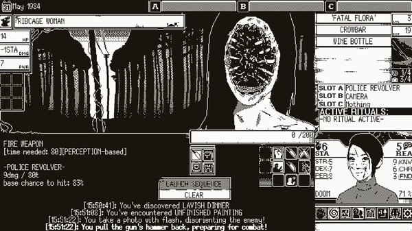 Screenshot 1 of WORLD OF HORROR