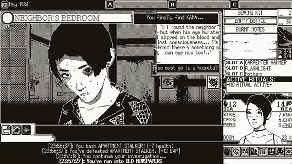 Screenshot 2 of WORLD OF HORROR