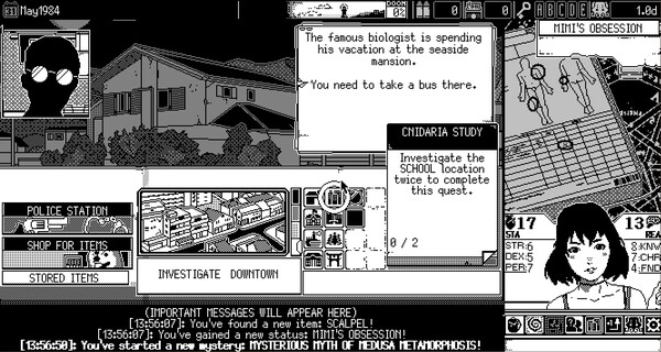 Screenshot 16 of WORLD OF HORROR