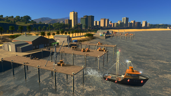 Screenshot 4 of Cities: Skylines - Sunset Harbor