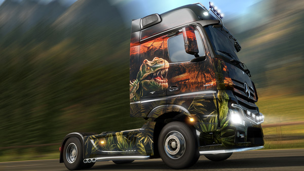 Screenshot 1 of Euro Truck Simulator 2 - Prehistoric Paint Jobs Pack