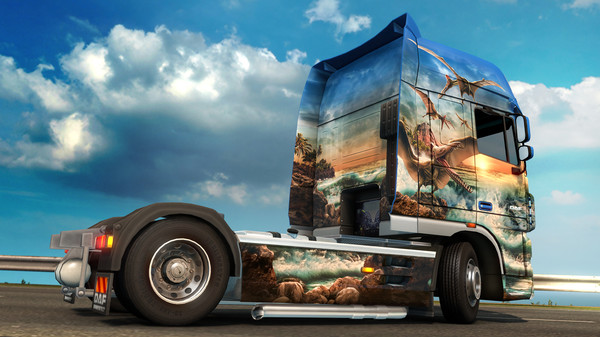 Screenshot 3 of Euro Truck Simulator 2 - Prehistoric Paint Jobs Pack