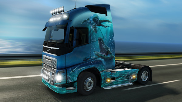 Screenshot 4 of Euro Truck Simulator 2 - Prehistoric Paint Jobs Pack