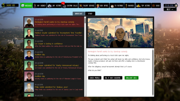 Screenshot 17 of Cattle Call: Hollywood Talent Manager