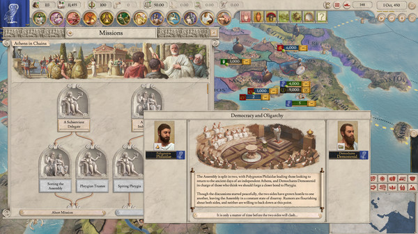 Screenshot 1 of Imperator: Rome - Magna Graecia Content Pack