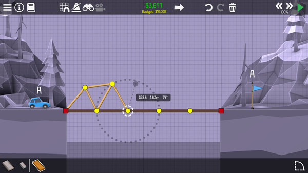 Screenshot 1 of Poly Bridge 2