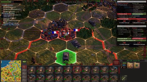 Screenshot 1 of Strategic Mind: Blitzkrieg