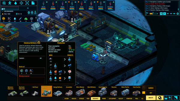 Screenshot 3 of Space Haven