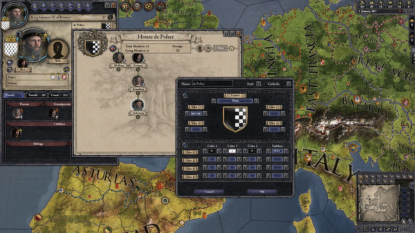 Screenshot 1 of DLC - Crusader Kings II: Customization Pack