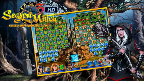 Screenshot 3 of Season Match 3 - Curse of the Witch Crow