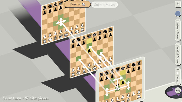 Screenshot 1 of 5D Chess With Multiverse Time Travel