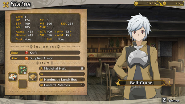 Screenshot 6 of Is It Wrong to Try to Pick Up Girls in a Dungeon? Infinite Combate